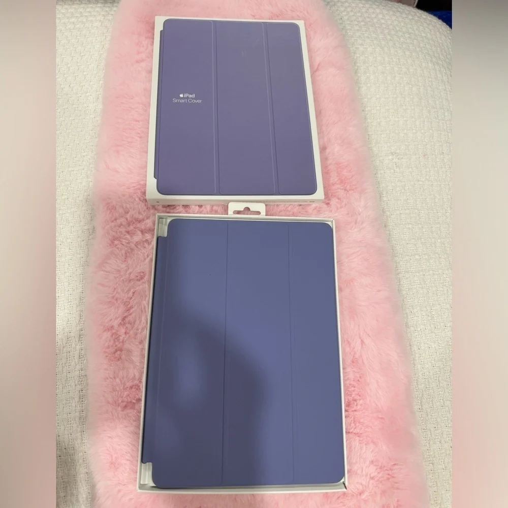 AppleSmart Cover for iPad (9,8,7 gen ) and iPad Air (3rd Gen) - English Lavender